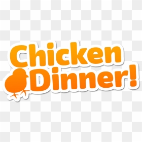 Chicken Dinner Logo Png , Png Download - Orange, Transparent Png - dinner png