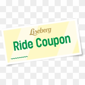 Ride Coupon - Liseberg, HD Png Download - coupon png