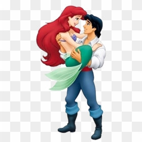 Little Mermaid And Prince Eric, HD Png Download - ariel png