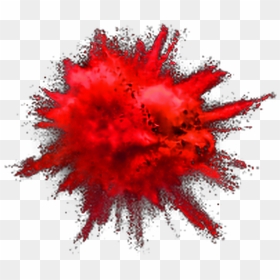 Color Dust Explosion Png Png Transparent - Red Powder Explosion Png, Png Download - explosion.png