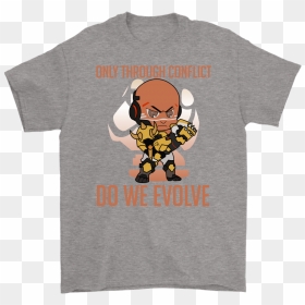 Only Through Conflict Do We Evolve Small Doomfist Overwatch - Senior Things T Shirt, HD Png Download - doomfist png