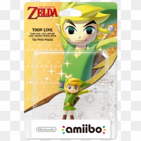 Amiibo Toon Link - Legend Of Zelda Wind Waker Amiibo, HD Png Download - toon link png