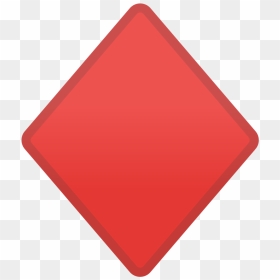 Diamond Suit Icon - Triangle, HD Png Download - diamond emoji png