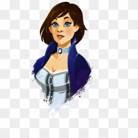 Elizabeth Transparent Bioshock Infinite, HD Png Download - bioshock png