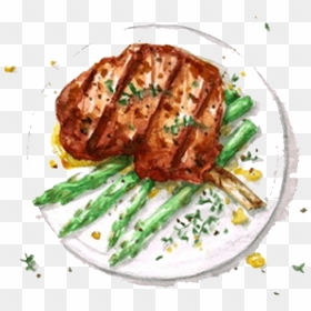 Watercolor Dinner , Png Download - Watercolor Food Png, Transparent Png - dinner png