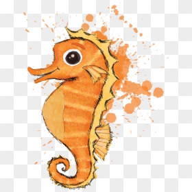 Sami The Seahorse , Png Download - Illustration, Transparent Png - seahorse png