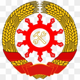 Smartwatch A1 Hand , Png Download - Coat Of Arms Soviet Union, Transparent Png - communist symbol png