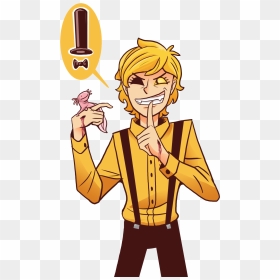 I Am Bill Cipher Trash - Bill Cypher As A Human, HD Png Download - bill cipher png