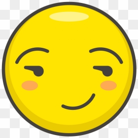 Smirking Face Emoji Png Transparent Emoji Freepngimage - Smiley Gif, Png Download - smiling emoji png