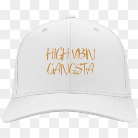 High Vibin Gangsta Twill Cap - Baseball Cap, HD Png Download - dunce cap png