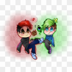 Markiplier And Jacksepticeye - Markiplier Septiplier Jacksepticeye Fan Art, HD Png Download - jacksepticeye png