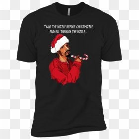 Twas The Nizzle Before Christmizzle Snoop Dogg Christmas - Portable Network Graphics, HD Png Download - snoop dogg png