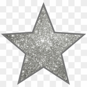 Star Silver Glitter Starstickers - Gold Star Sticker Meme, HD Png Download - star.png