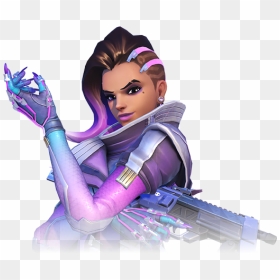 Sombra Overwatch, HD Png Download - doomfist png