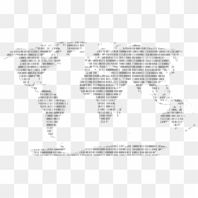 Binary Logic - Digital World Map Png, Transparent Png - logic png