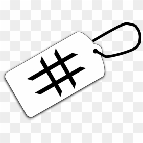 Hashtag - Cross, HD Png Download - hashtag png