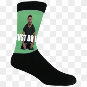 Just Do It - Sock, HD Png Download - shia labeouf just do it png