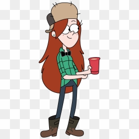 Wendy Gravity Falls Png - Personajes De Gravity Falls, Transparent Png - bill cipher png