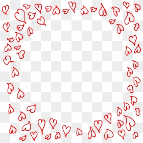 Heart Doodle Frame 1 1 - Doodle Frame Png, Transparent Png - doodle png