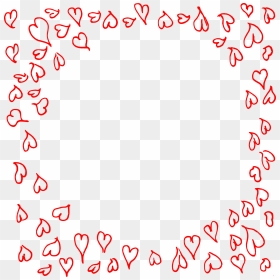 Heart Doodle Frame 1 1 - Doodle Frame Png, Transparent Png - doodle png