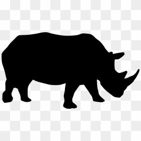 Silhouette Of A Rhino Clipart , Png Download - Quotes From Rhinoceros Ionesco, Transparent Png - rhino png