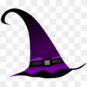 Purple Witch Hat Clip Arts - Halloween Hat Clipart Png, Transparent Png - witch hat png