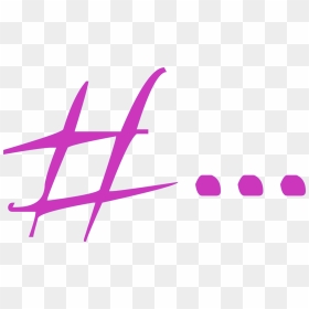 Pink Hashtag Png Clipart , Png Download, Transparent Png - hashtag png