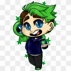 “a Little Late, But Still Relevant - Chibi Jacksepticeye Fan Art, HD Png Download - jacksepticeye png