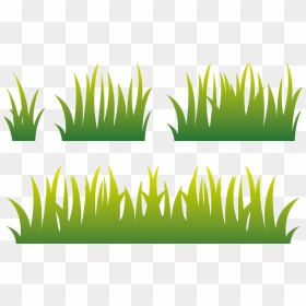 Lawn Euclidean Vector - Grass Simple Art, HD Png Download - grass field png