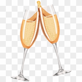 Champagne Glass Clip Art - Champagne Glass Cheers Png, Transparent Png - champagne glasses png