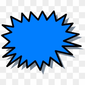 Blue Explosion Png Icons - Comic Book Superhero Clipart, Transparent Png - explosion.png