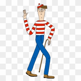 Zombie Waldo Png Clipart Clip Art Freeuse Download - Where's Waldo Transparent Background, Png Download - waldo png