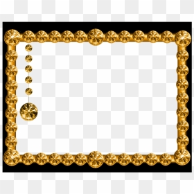 Png Gold Frame - Gold Frame Design Png, Transparent Png - golden frame png