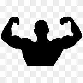 Muscle Man Png Image - Muscle Transparent Background, Png Download - black man png