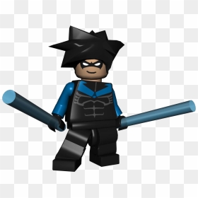 Transparent Lego Batman Clipart - Nightwing Lego Batman Game, HD Png Download - nightwing png