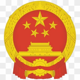 Government Of China - China Ministry Of Ecology And Environment, HD Png Download - communist symbol png