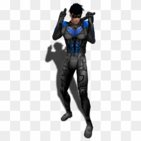 Nightwing Transparent Logo - Nightwing Transparent, HD Png Download - nightwing png