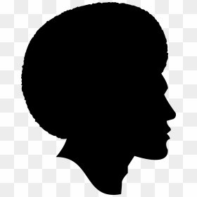 Black Silhouette Male Clip Art - Black Woman Silhouette Png, Transparent Png - black man png