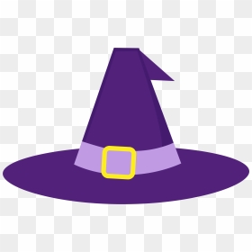Halloween Candy Corn Art Purple - Wizard Owl, HD Png Download - witch hat png