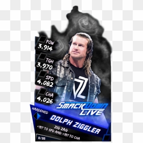 Supercard Dolphziggler S3 Ultimate Smackdown 9673 Supercard - Randy Orton Wwe Supercard, HD Png Download - baron corbin png