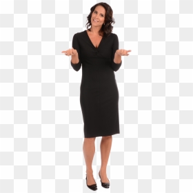 Black Woman Standing Png - Brain Workout Challenge Whatsapp Answers, Transparent Png - woman standing png