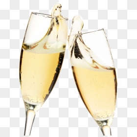 Champagne Glasses Png Transparent Photo - Transparent Gold Champagne Glass Png, Png Download - champagne glasses png