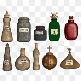 Spooky Potions Stock By - Potions Png, Transparent Png - potion png