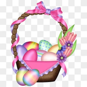 Transparent Clipart Easter Png, Png Download - easter basket png