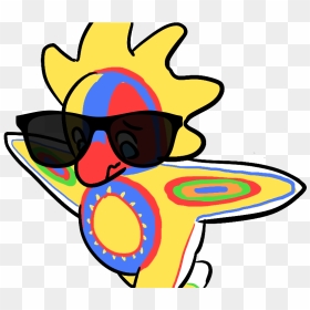 Ucsd Sun God Logo, HD Png Download - 8 bit sunglasses png