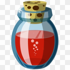 Health Potions Are Red - Zelda Potion, HD Png Download - potion png