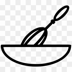 Wisk Mixer Svg Png - Mixing Bowl Clipart Black And White, Transparent Png - mixer logo png