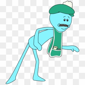 Rick And Morty Meeseeks Png - Rick And Morty Mr Meeseeks Transparent, Png Download - mr meeseeks png