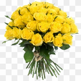 Yellow Flowers Bouquet Png, Transparent Png - yellow flowers png