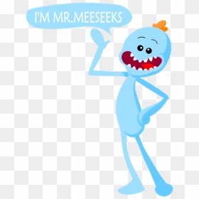 Transparent Mr Meeseeks Png - Morty Transparent Rick And Morty Png, Png Download - mr meeseeks png